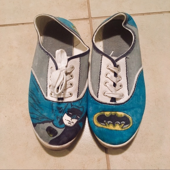 custom batman shoes